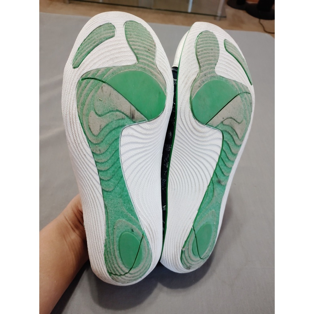 Dr Scholls JAMIE Sneakers Blue Comfort 10M Massaging Gel Insoles Preppy Athletic - Picture 8 of 9